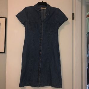 FINAL OFFER: Vintage L.L. Bean denim shirt dress